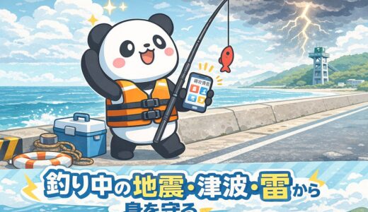 【保存版】釣り人の防災マニュアル｜地震・津波・雷・高波への具体的な対処法 ──命を守るための釣り人向け防災マニュアル