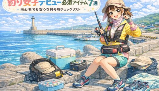 釣り 女子デビュー必須アイテム7選｜初心者でも安心な持ち物チェックリスト